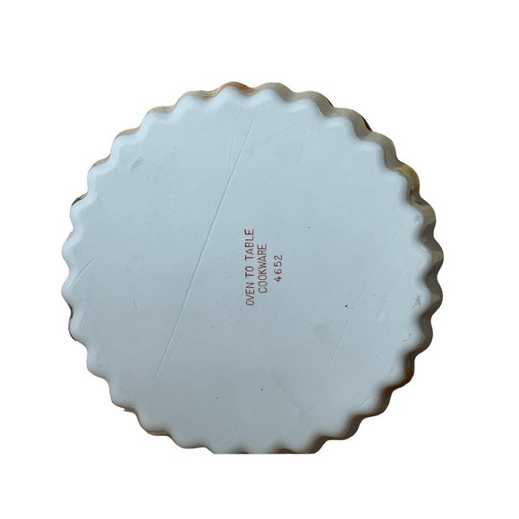 2 COUNTRY FLOWERS Porcelain 7x7 Quiche Dishes by Andrea oven to table 4652 - Picture 5 of 5